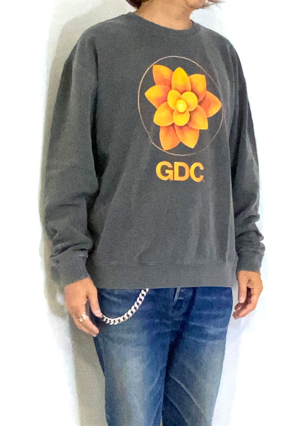 Limited LOTUS Crew Sweat (BLACK) / 虎ノ門ヒルズ POPUP 記念 スウェット