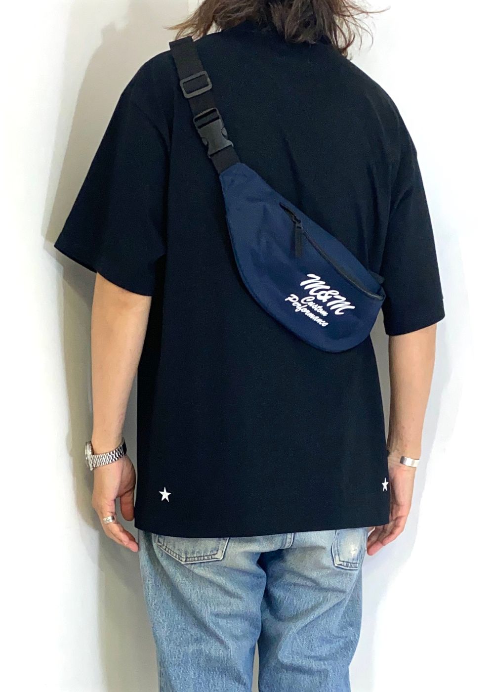 【ラスト1点】Belt Bag (NAVY) / ボディーバッグ
