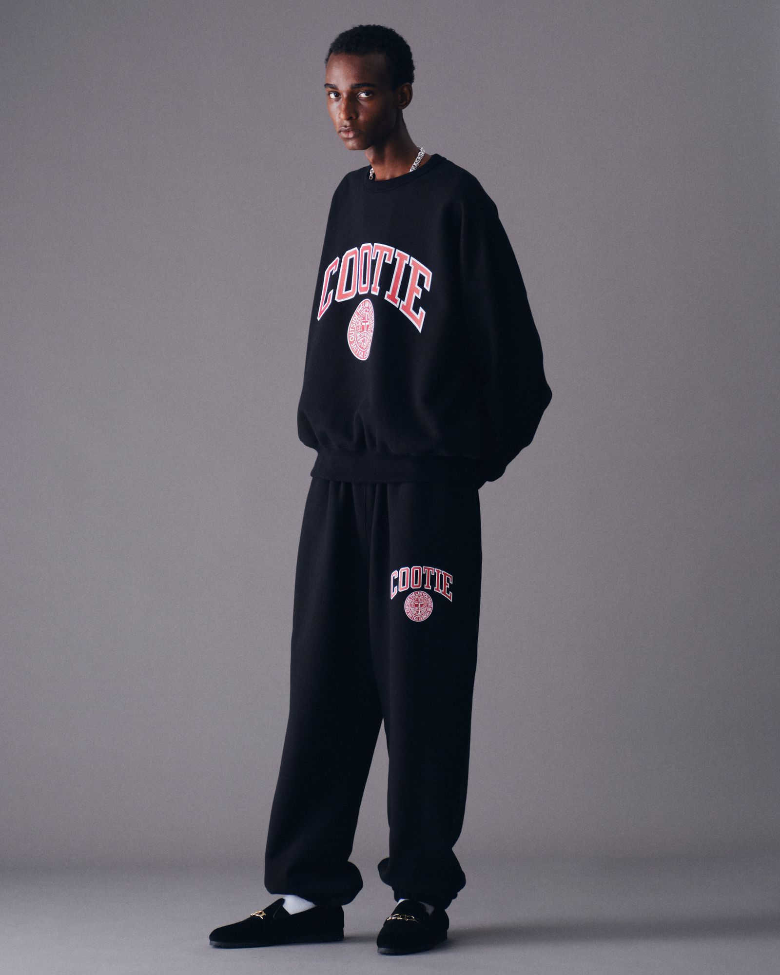 COOTIE PRODUCTIONS - Heavy Oz Sweat Easy Pants (COLLEGE 
