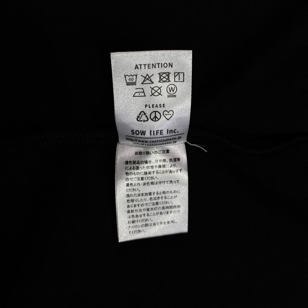 P.F.P.S. RELAX S/S TEE (BLACK) / ストレッチ フットボール Tシャツ