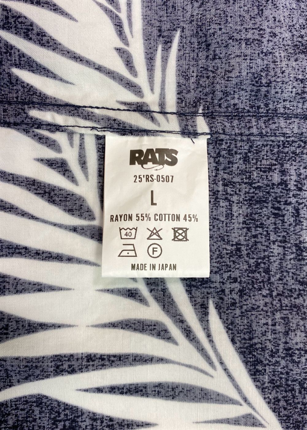 ALOHA S/S SHIRT (NAVY) / アロハ シャツ