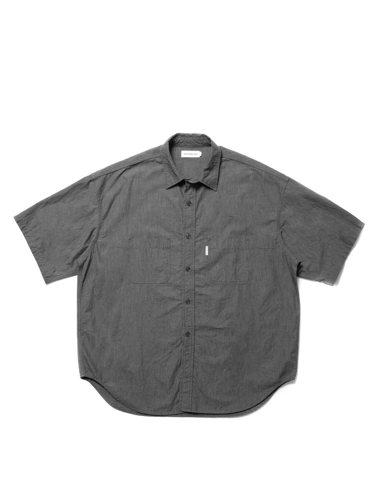 COOTIE PRODUCTIONS - 【ラスト1点】C/W Typewriter S/S Shirt (STEEL 