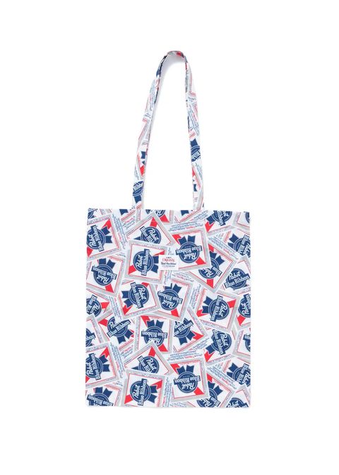 【ラスト1点】Pabst Ex.TOTE BAG "HUCK" (MIX) / パブストブルーリボン コラボ エコバッグ