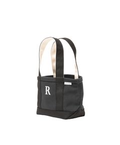 R9 SMALL TOTE BAG (BLACK) / キャンバス トート バッグ