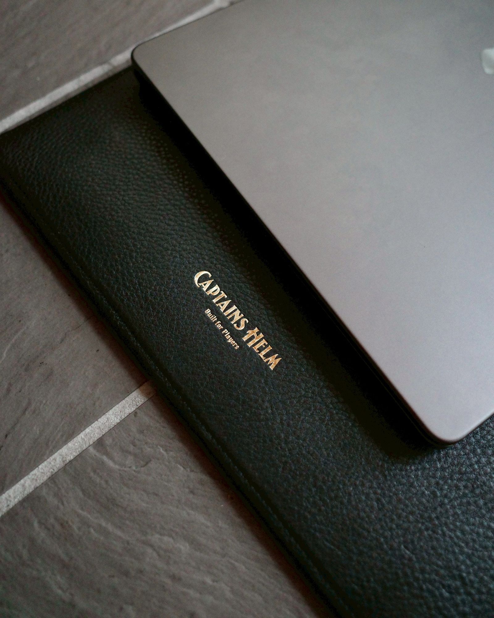 【ラスト1点】LEATHER PC CASE (BLACK) / レザー PC ケース