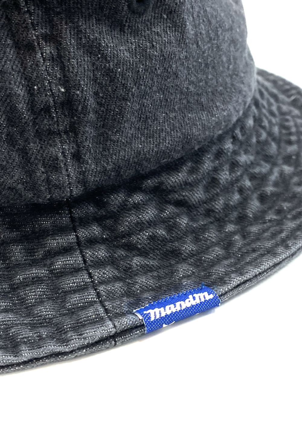 BUCKET HAT (BLACK DENIM) / バケットハット