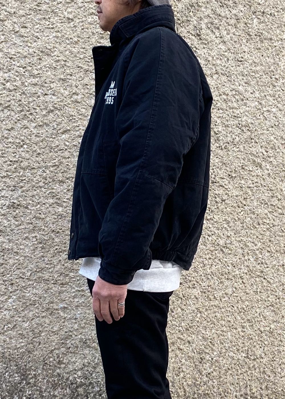 Washed Sailing Jacket (BLACK) / オリジナル セーリング ジャケット