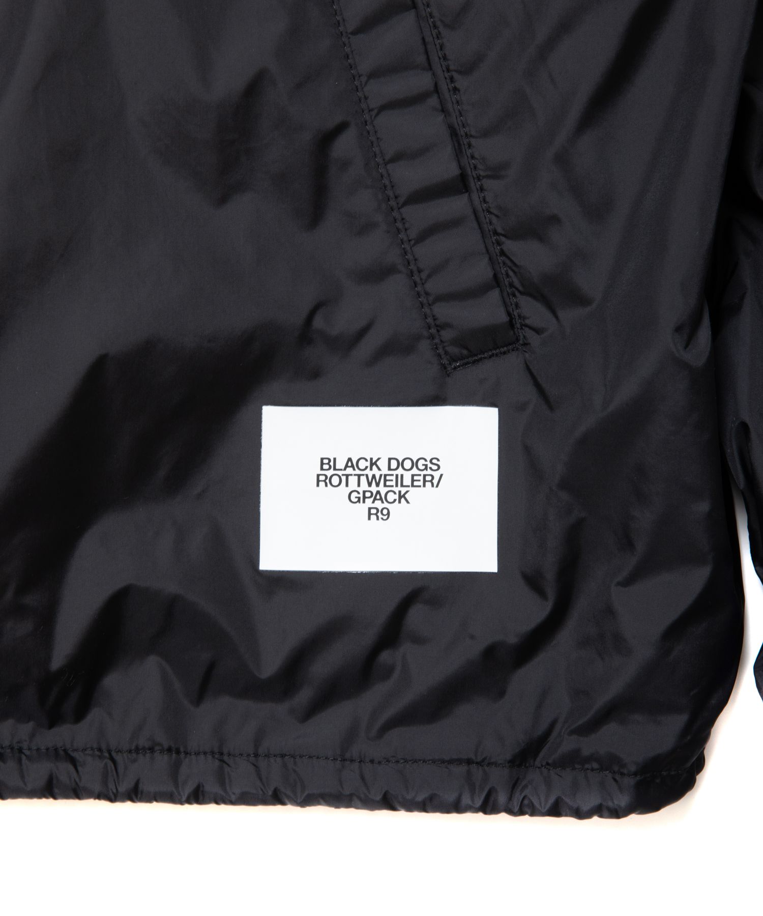 ROTTWEILER - R.W COACH JACKET (BLACK) / ゴートボディー コーチ