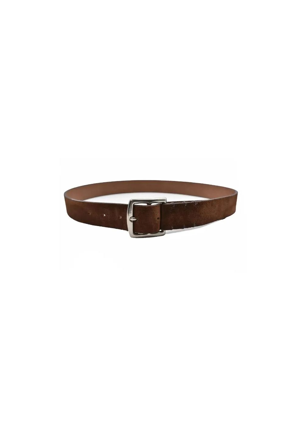 Suede Leather Belt (DBR)  / スウェード レザーベルト