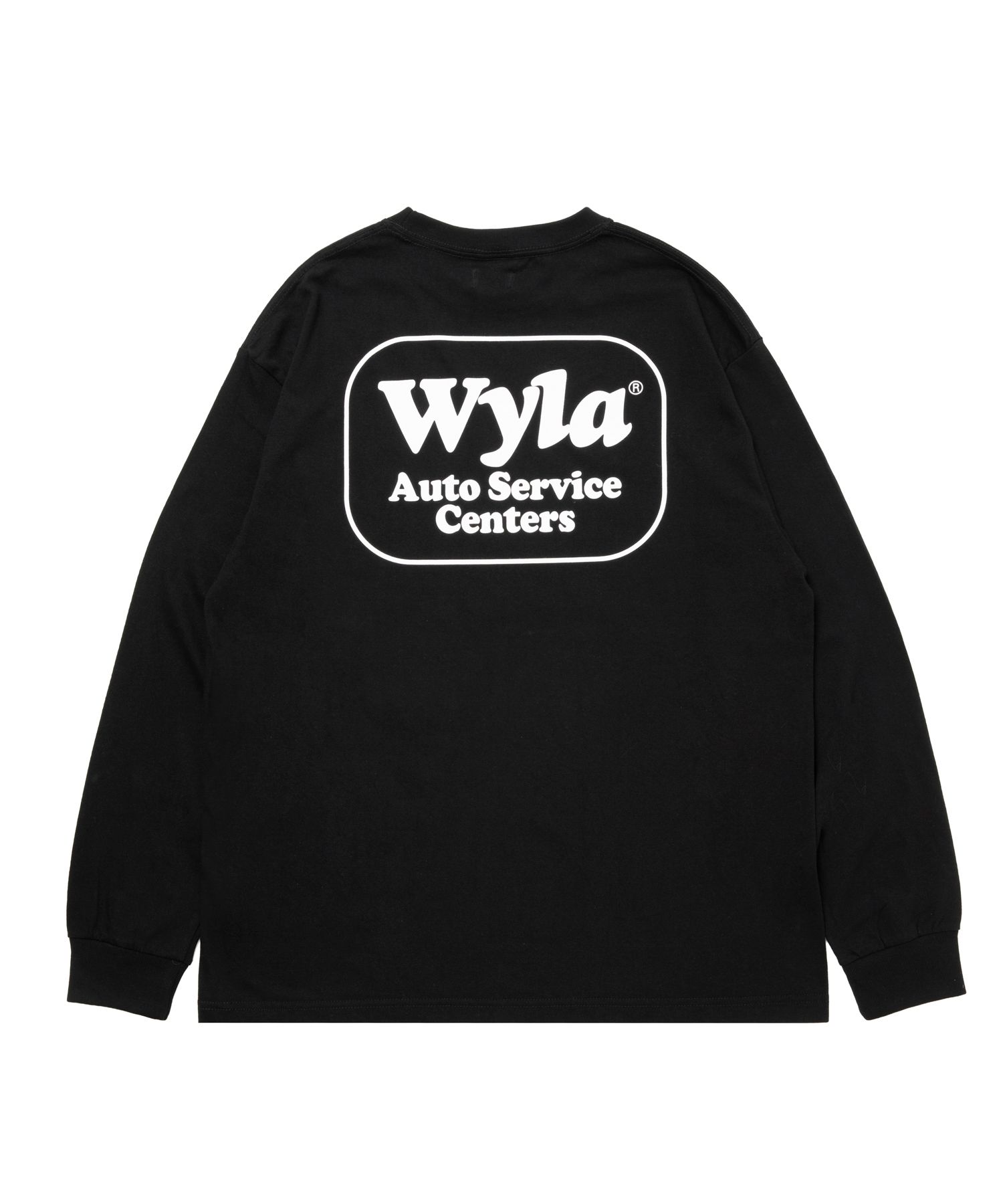WYLA LS TEE (BLACK) / プリント Tシャツ