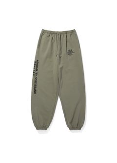 H&S Sweat Pant (OLIVE DRAB) / オリジナル セットアップスウェットパンツ / セットアップ可能