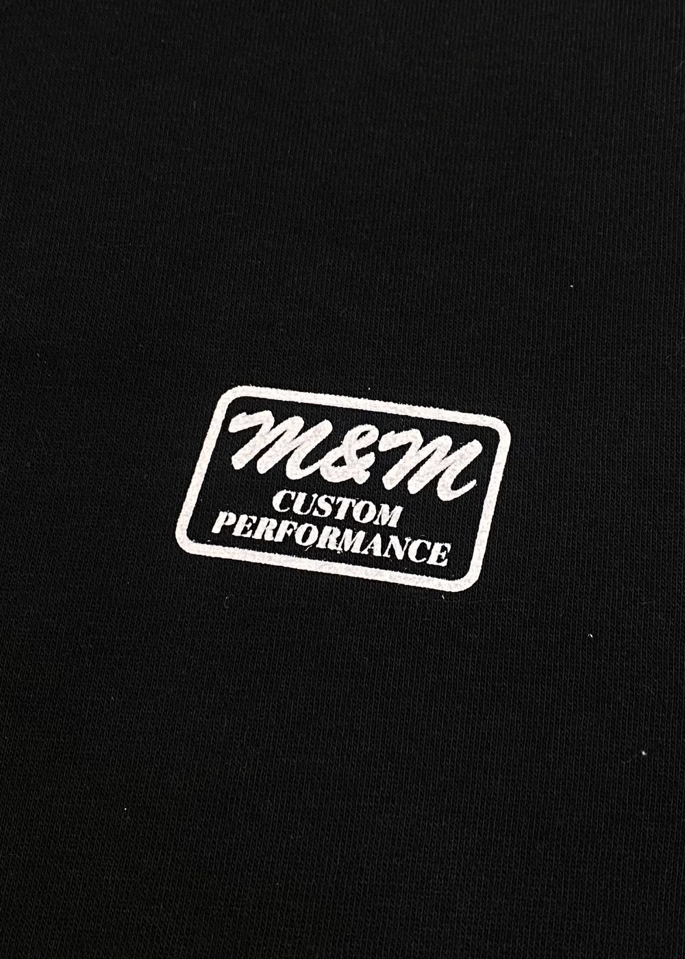 【ラスト1点】 Add Crewneck Sweat (BLACK) / プリント クルーネックスウェット