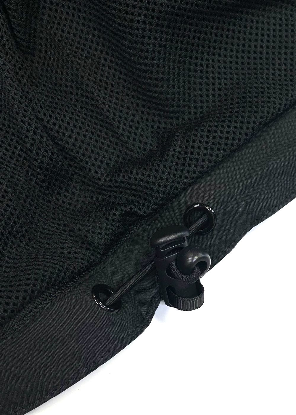 BAR&SHIELD TRACK JKT (BLACK) / バー&シールド ナイロン トラック ジャケット