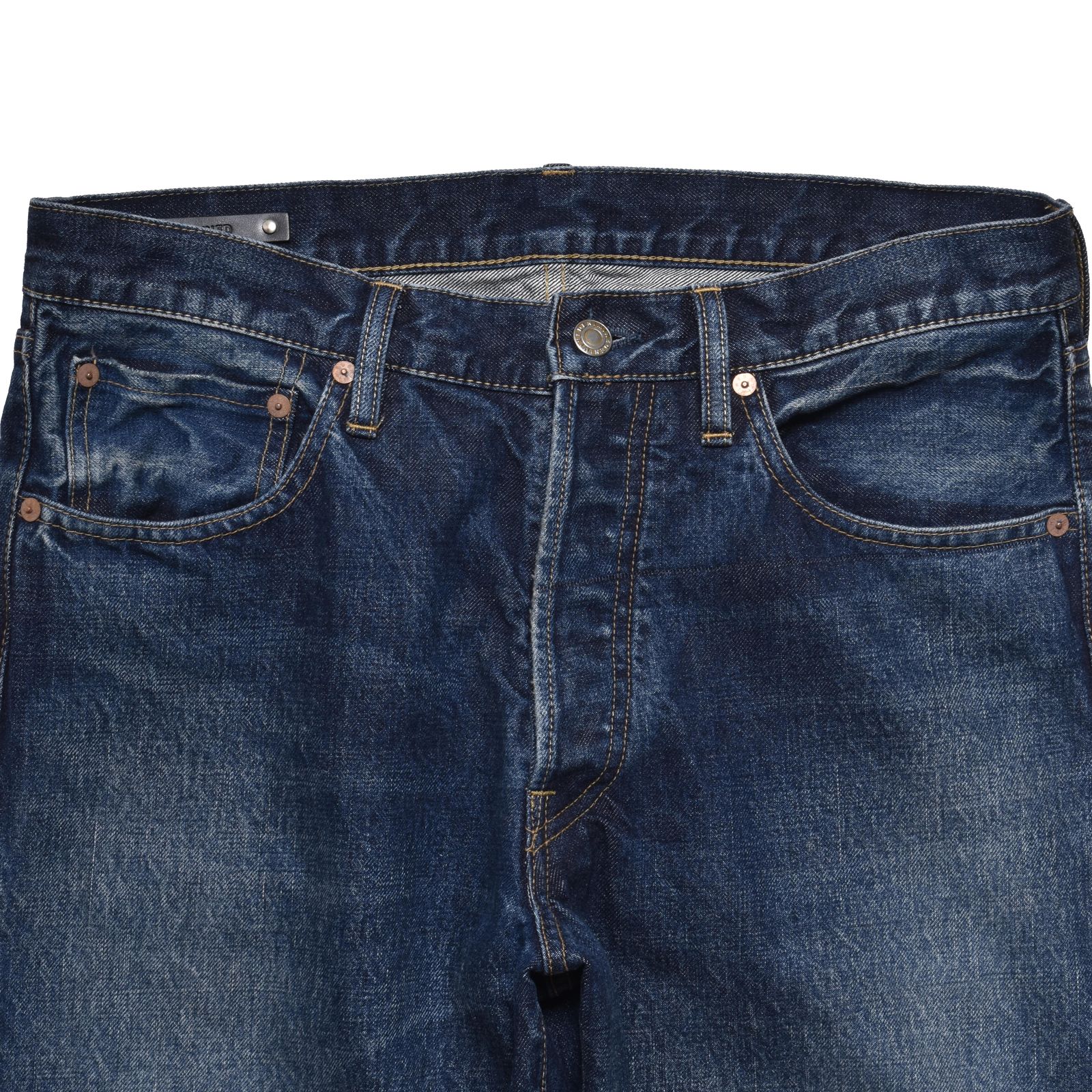 S.Denim Regular Straight Jeans (USD) / ストレート ユーズド デニムパンツ / セットアップ可能