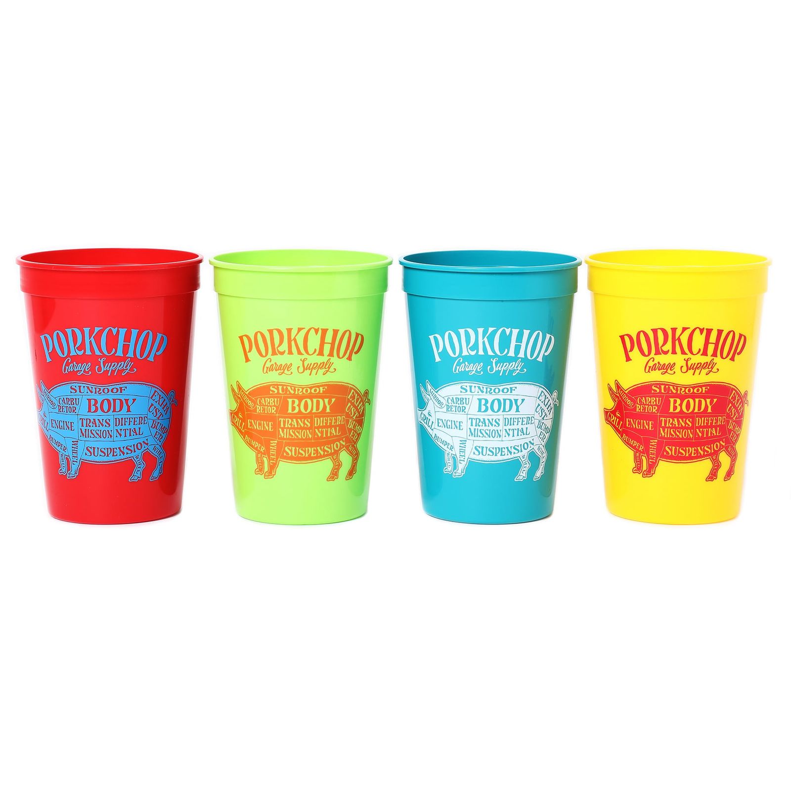 STADIUM CUPS (BLACK) / スタジアムカップセット
