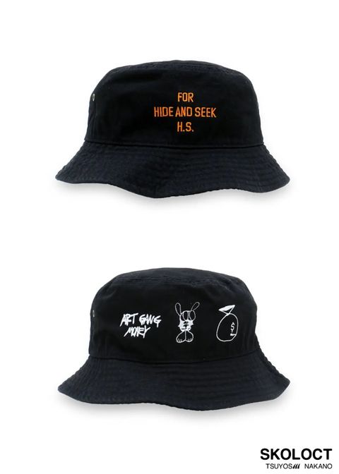 × SKOLOCT HAT (BLACK) / スコロクト コラボバケットハット