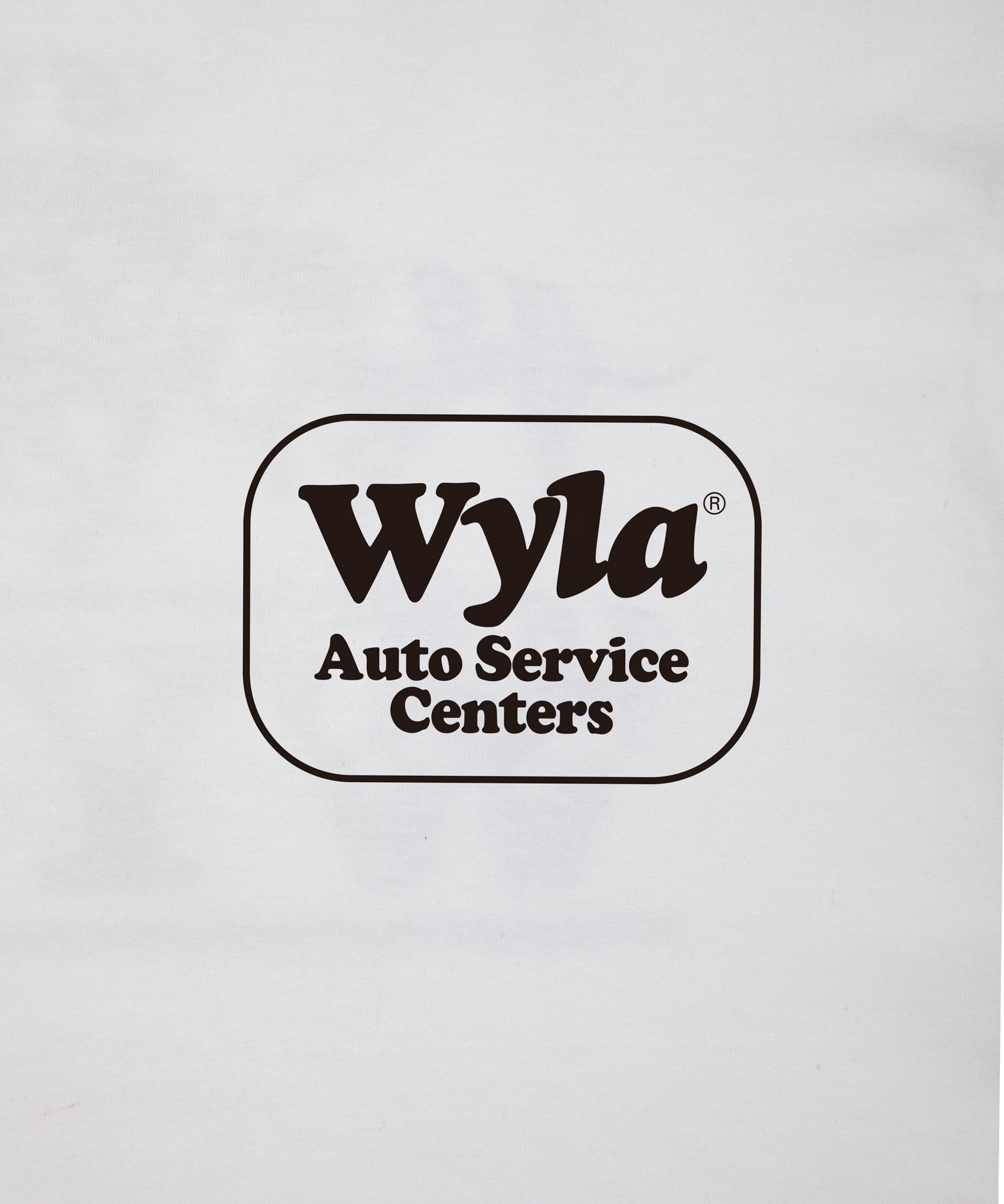 WYLA LS TEE (WHITE) / プリント Tシャツ