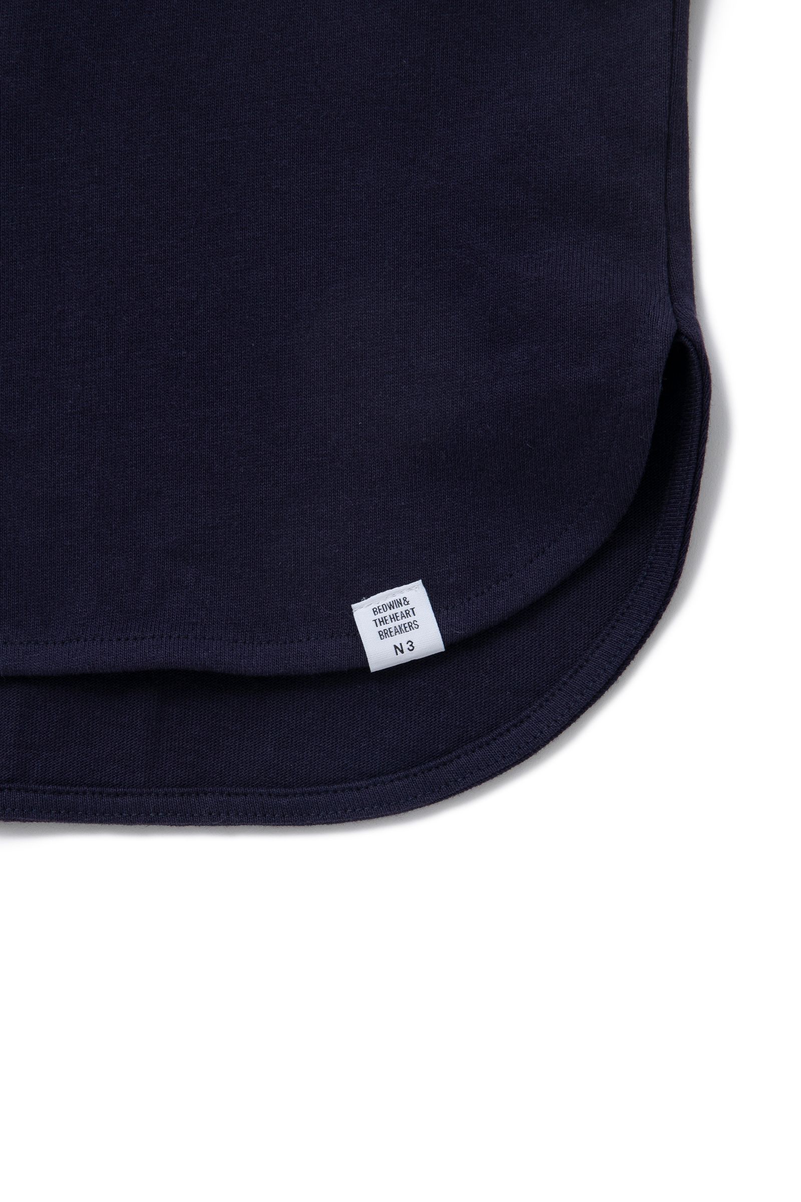 【ラスト1点】3/4 SLEEEVE BASEBALL TEE "BABE" (NAVY) / グッドウェア コラボ ベースボールTee