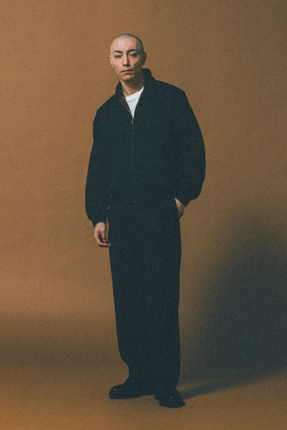 R9 DOG EAR JACKET (BLACK) / スイングトップ