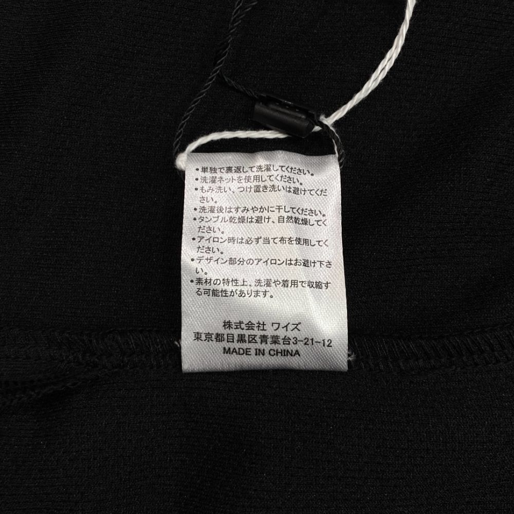 CALEE - × ovys MOCK NECK BACK MESH S/S TEE ＜B TYPE＞ (BLACK