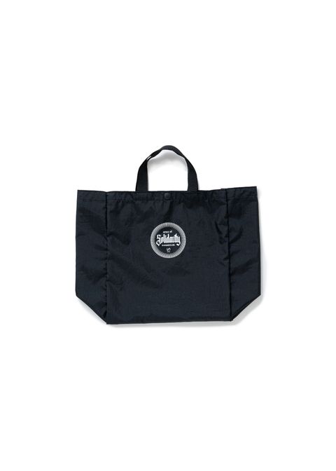 NYLON MINI TOTE BAG (BLACK) / オリジナル ミニトートバッグ