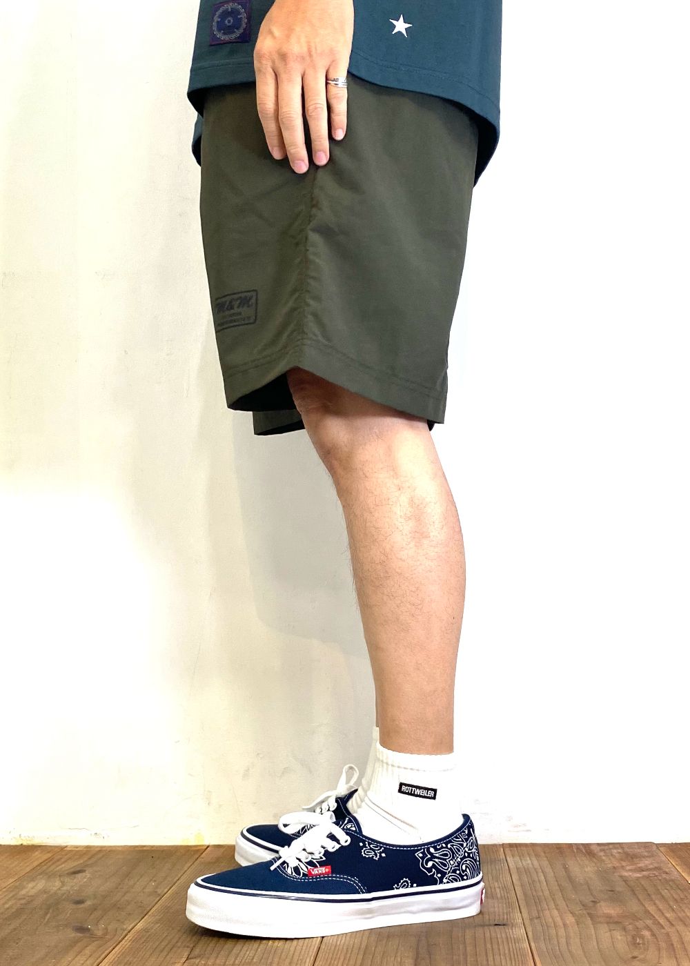 【ラスト1点】Nylon Shorts (OLIVE) / ナイロン イージー ショーツ