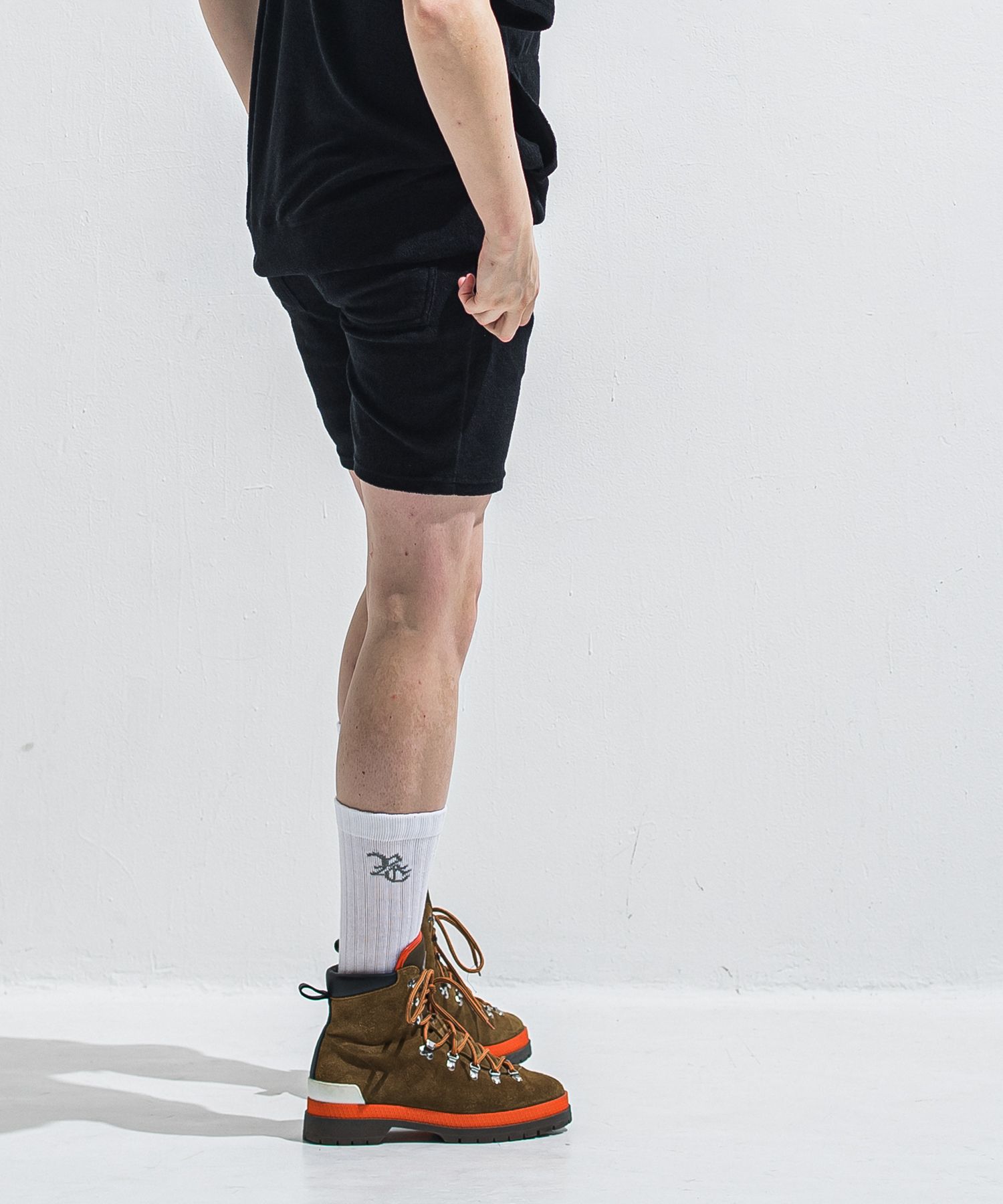 VINTAGE PILE SHORTS / RC40-HP-001 / パイルショーツ / ブラック (5月中旬入荷予定)