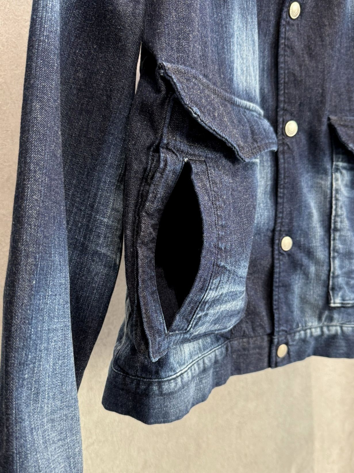 LDENIM AG FLIGHT JACKET / RC39-JK-003 / デニムフライトジャケット / インディゴユーズド