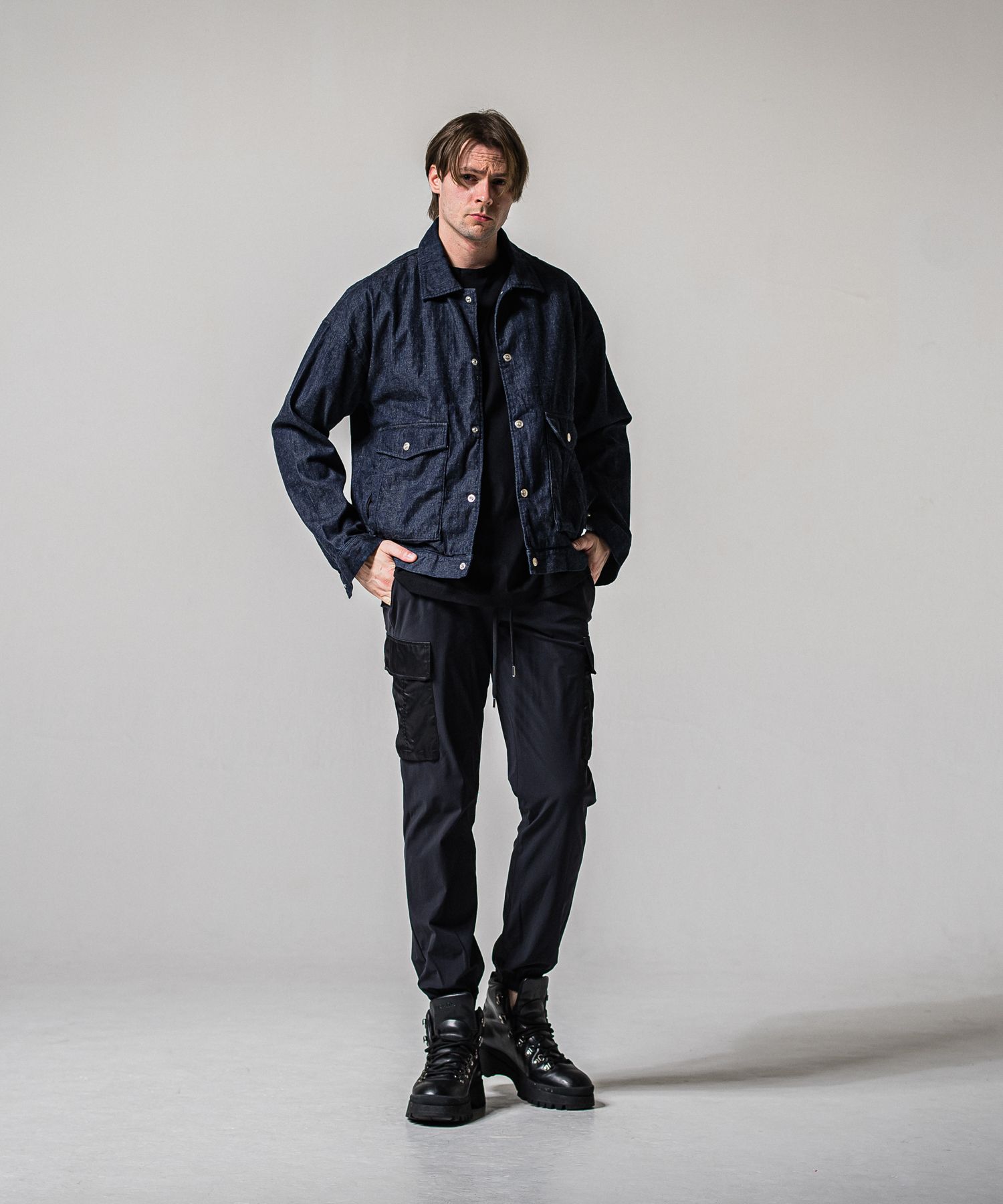 LDENIM AG FLIGHT JACKET / RC39-JK-003 / デニムフライトジャケット / インディゴワンウォッシュ (3月中旬入荷予定)