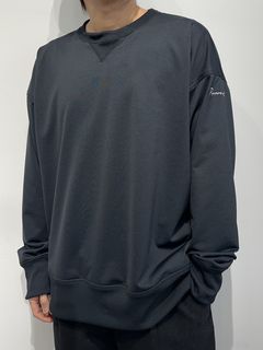 EX SWEAT DROP TRAINER / RC35-C-002 / 高機能スウェットトレーナー / ブラック