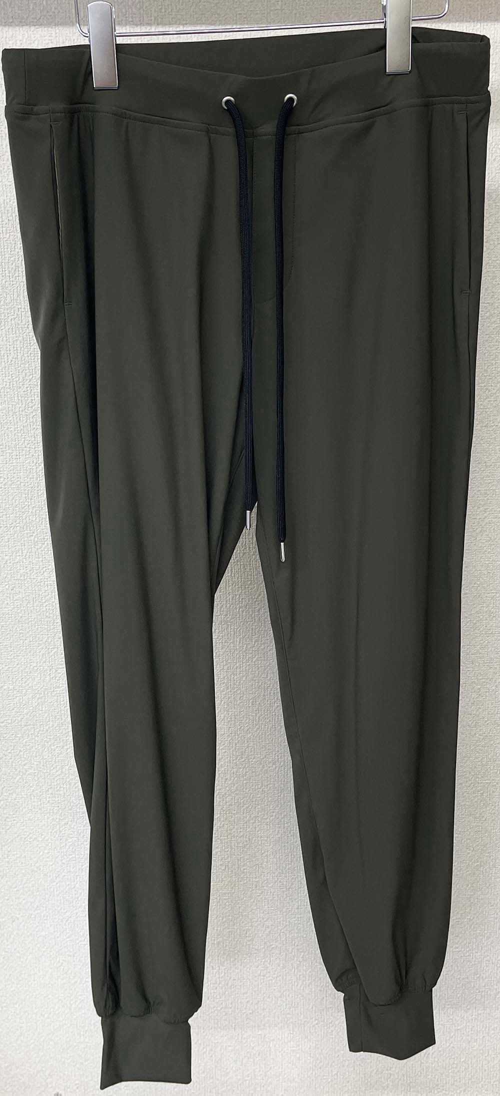 BILLIE NYLON PANTS / RC25-ST-028 / ナイロンリブパンツ / カーキ