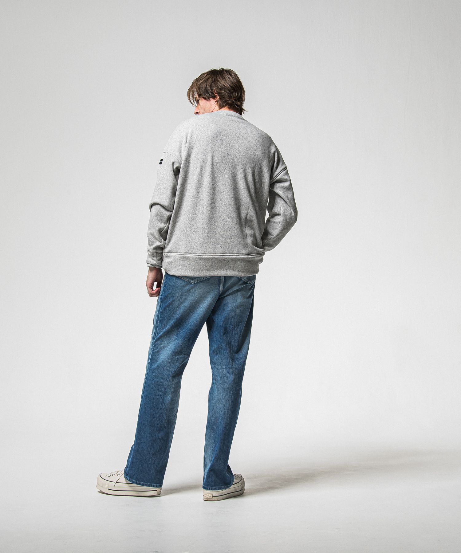 KING DENIM JERSEY / RC38-ST-005 / デニムジャージバギーワイドパンツ / インディゴクラッシュ (12月中旬入荷予定)