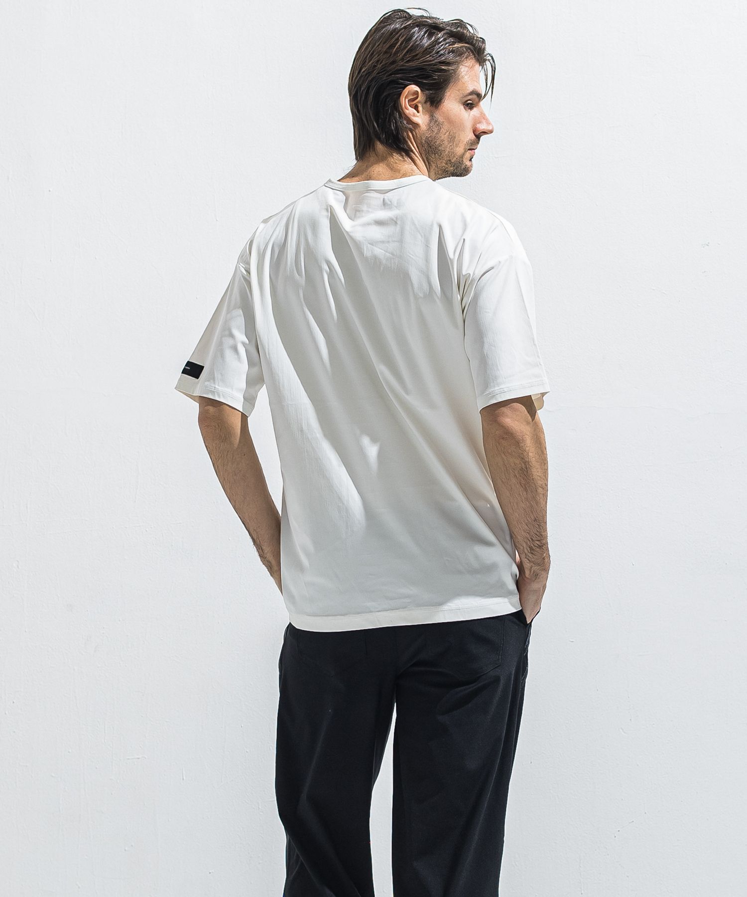 NYLON OVER T / RC40-T-003 / ナイロンビッグTシャツ / ホワイト (5月中旬入荷予定)