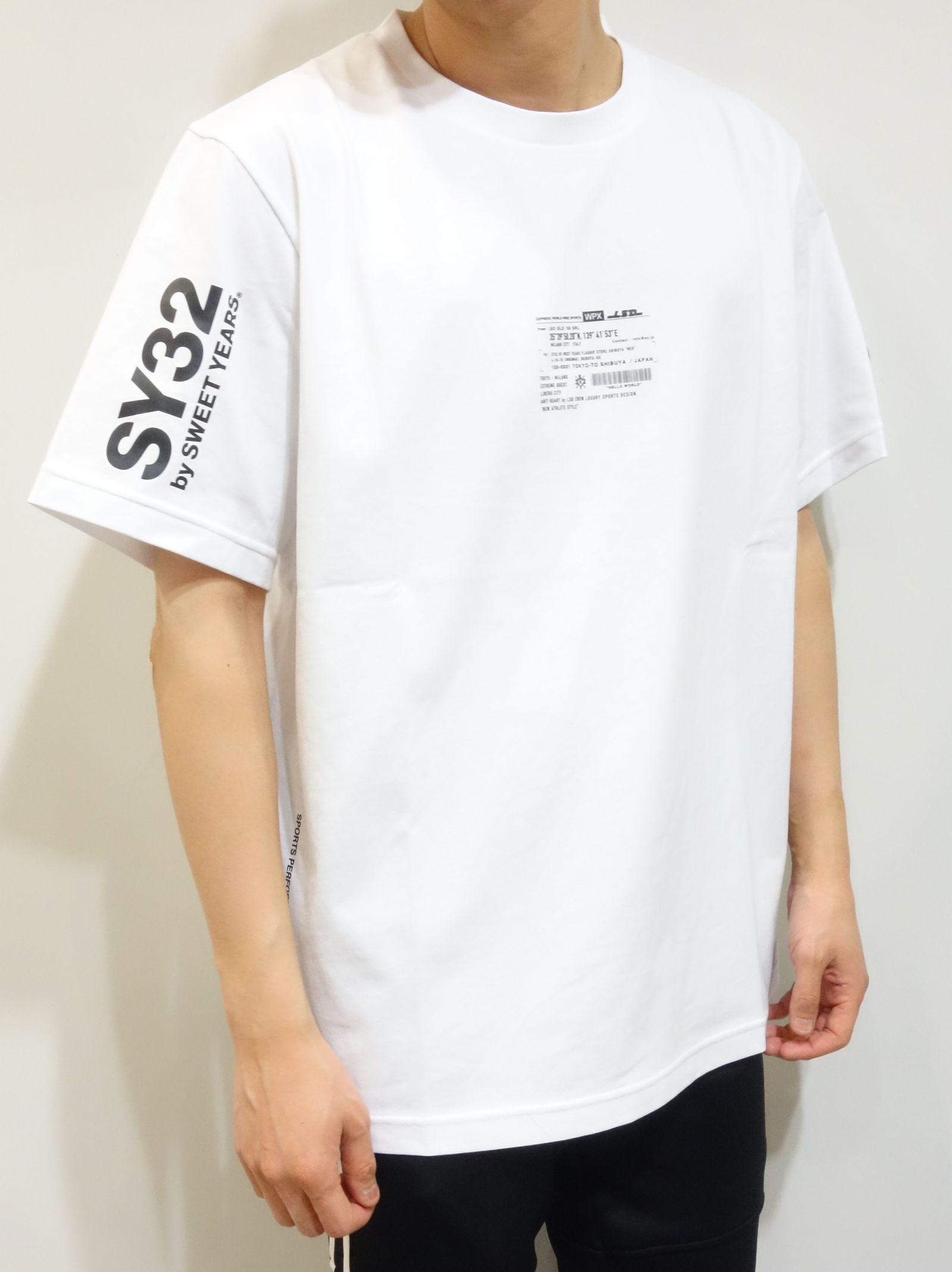 SY32 by SWEET YEARS - ADDRESS BIG TEE / 11013 / ビッグTシャツ | LUKE