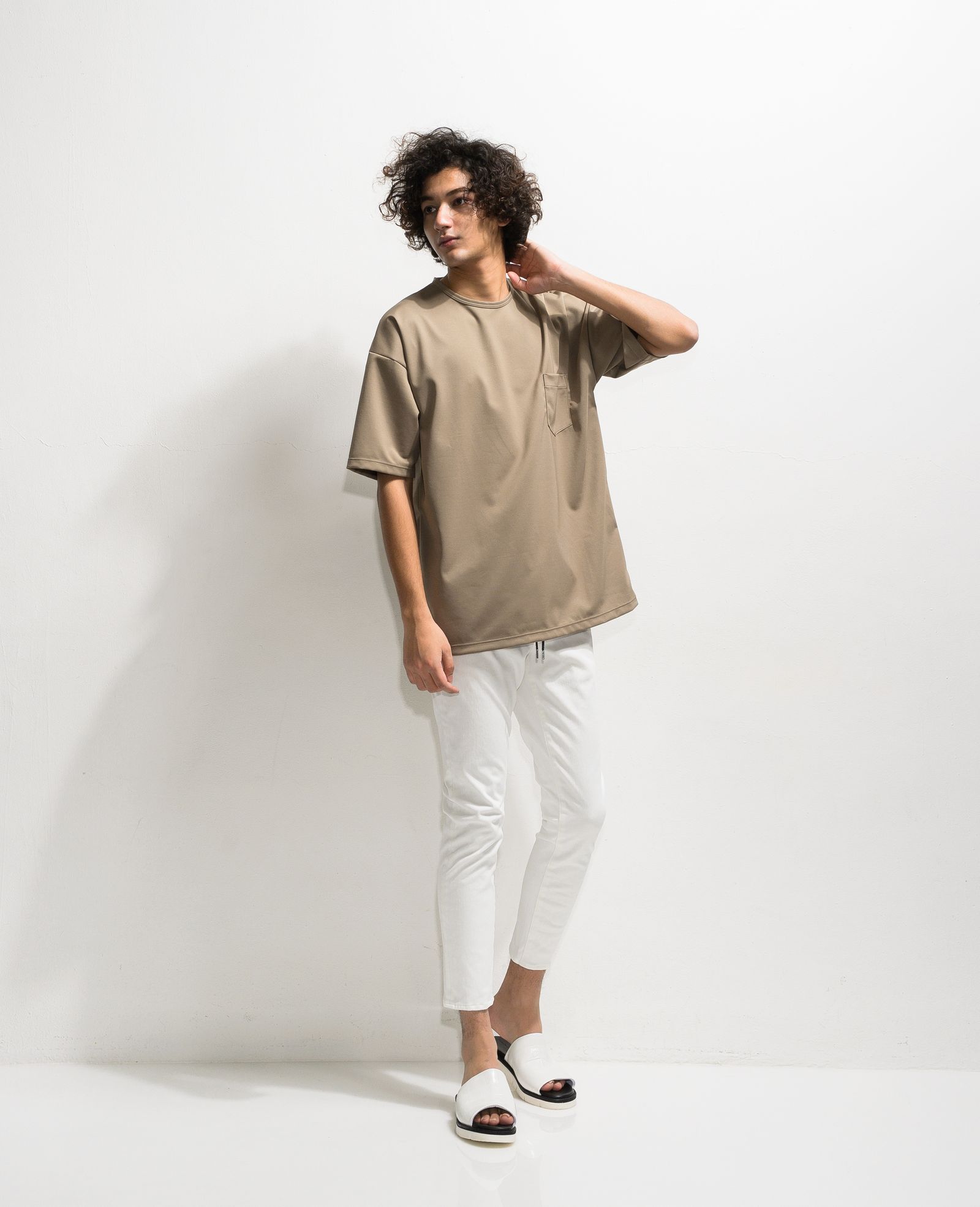 DOUBLE LOOSE POCKET TEE / RC20-T-008 / ビッグTシャツ