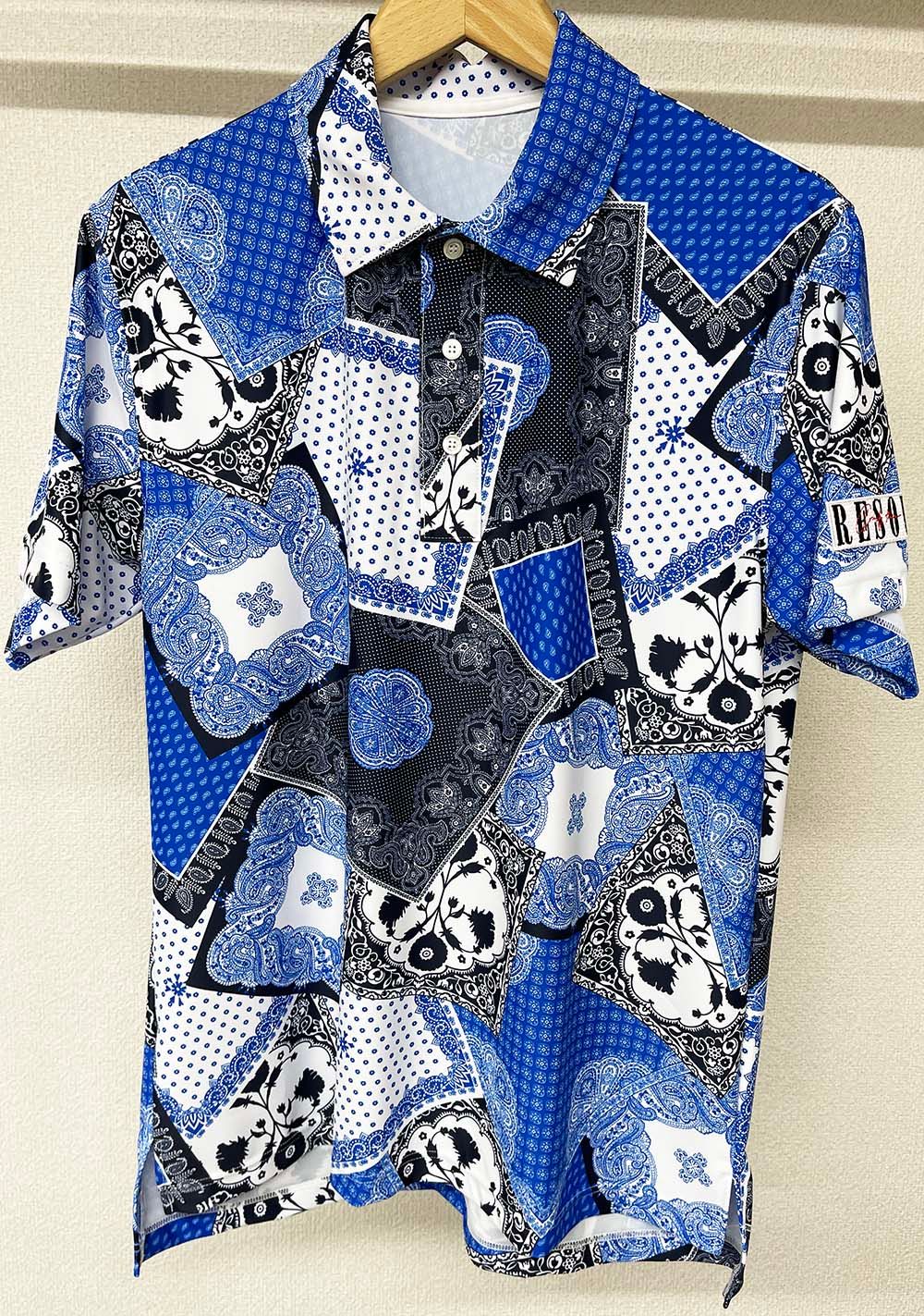 PAISELY RUSH POLO / RC24-T-014 / ラッシュガードポロシャツ ※