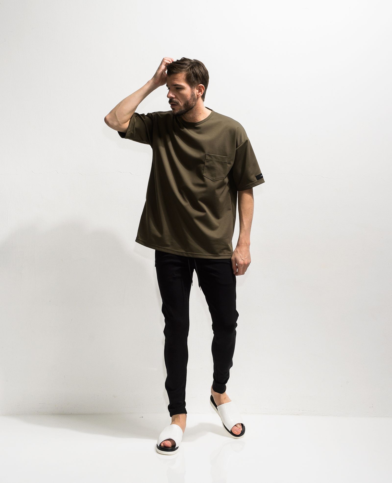 DOUBLE LOOSE POCKET TEE / RC20-T-008 / ビッグTシャツ