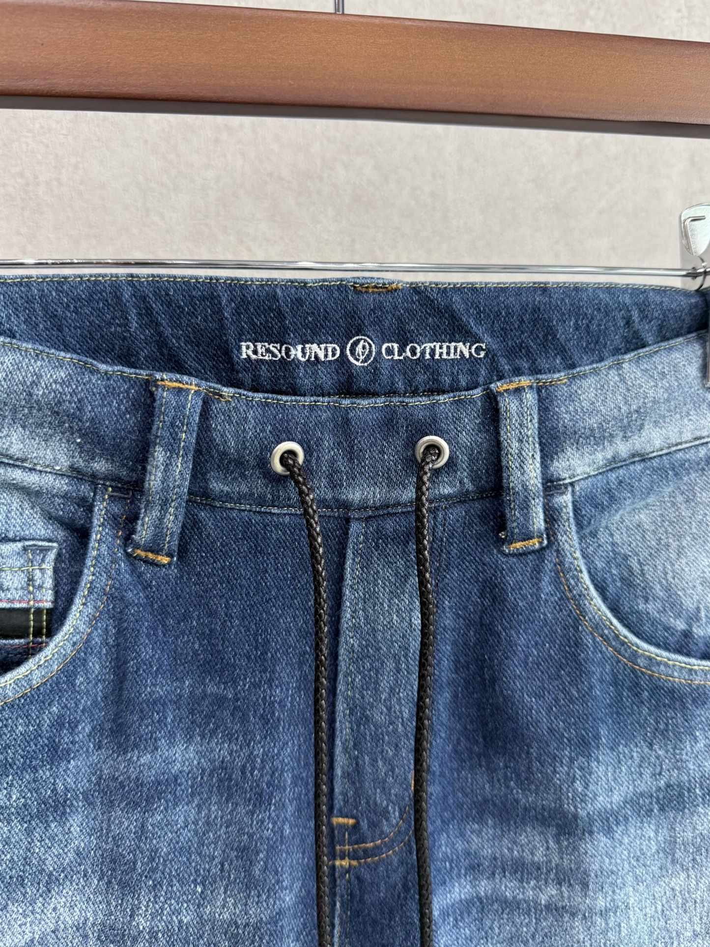 MICK DENIM JERSEY / RC37-ST-020 / デニムジャージテーパードパンツ / ダークインディゴ