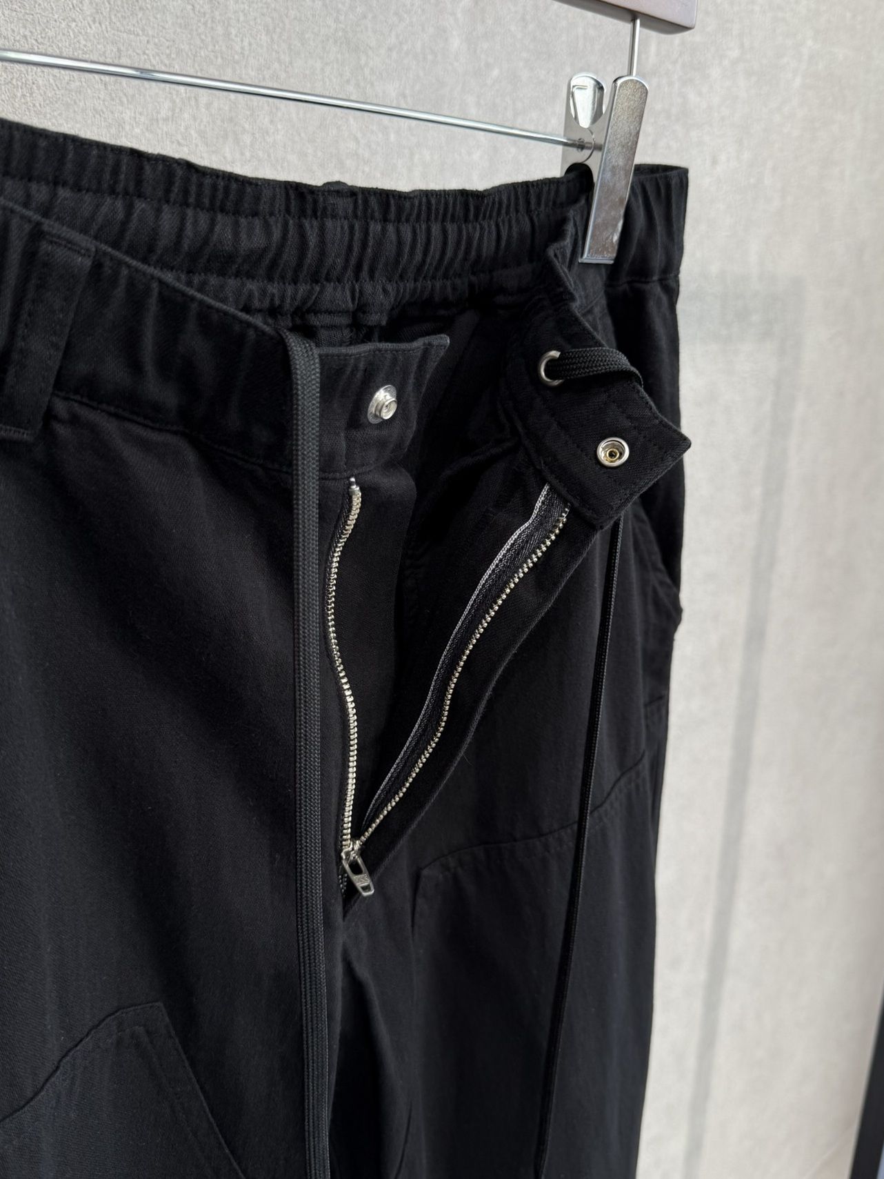 DOUBLE KNEE PT / RC39-ST-041 / ダブルニーワイドデニムパンツ / ブラック