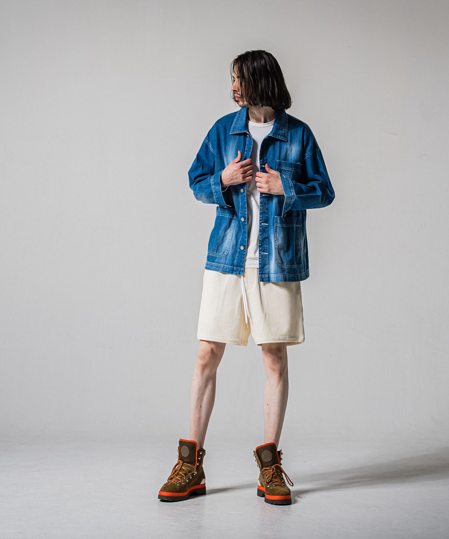 BLISTER KNIT HALF PT / RC39-HP-003 / ブリスターニットショーツ / オフホワイト (3月上旬入荷予定)