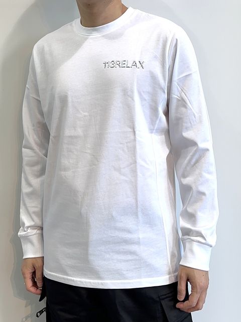 メタルロゴロングTシャツ / ust-23056 / ホワイト