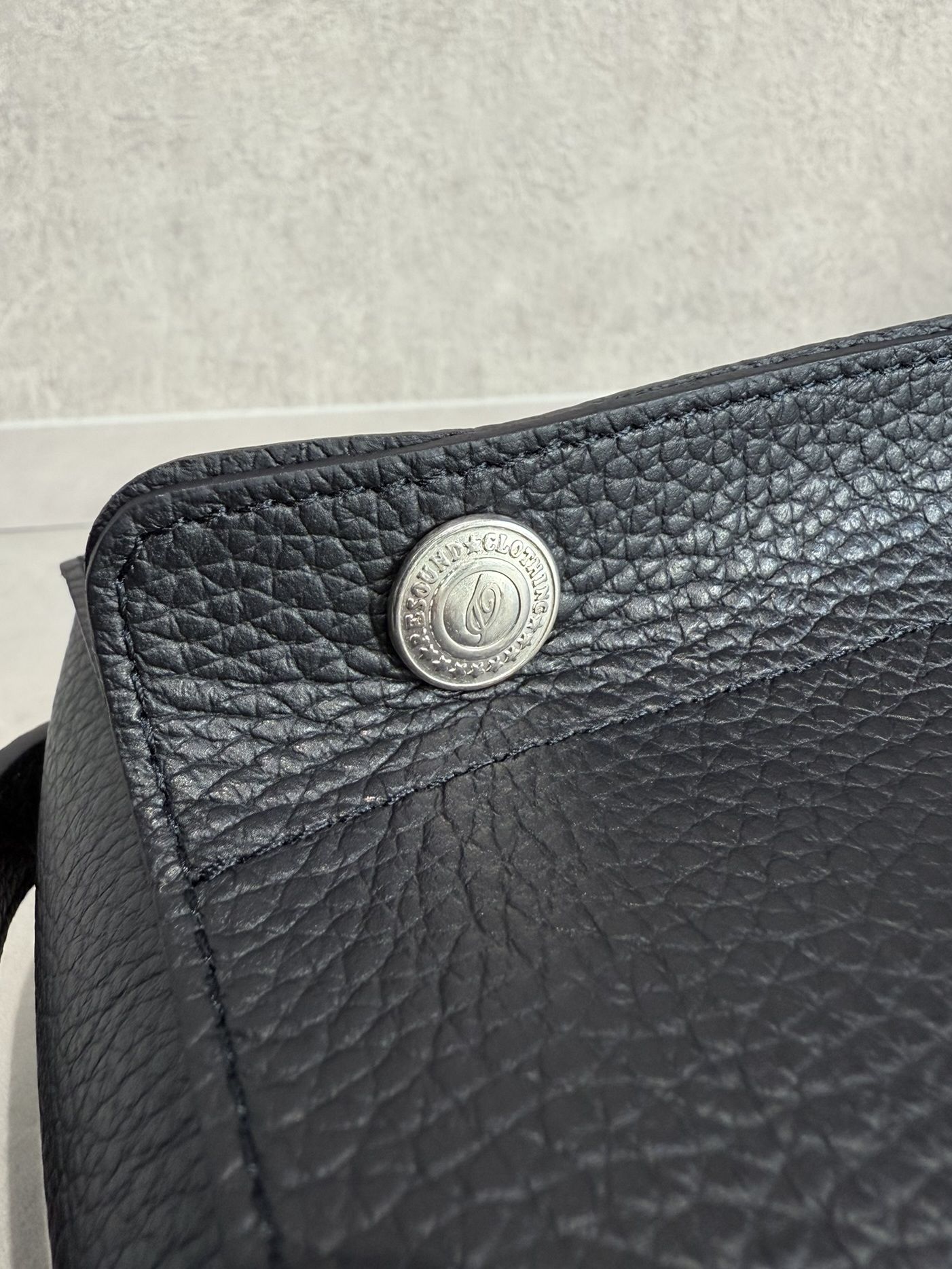 BOX TISSUE CASE / RC36-HOME-002RV / レザーティッシュケース / ブラック