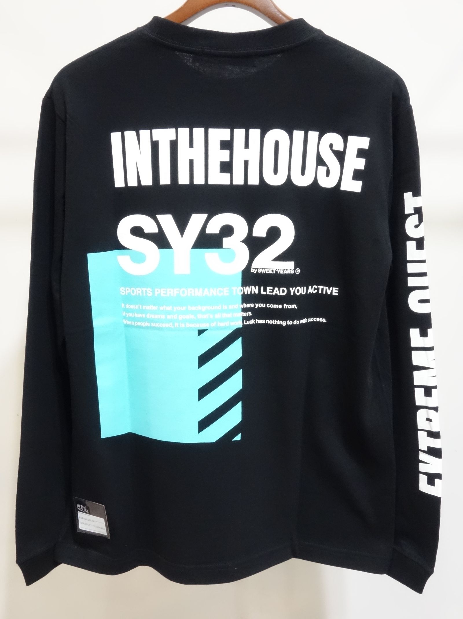 【SY32×IN THE HOUSE】 W-NAME L/S TEE / ITH11053 / ロングスリーブTシャツ