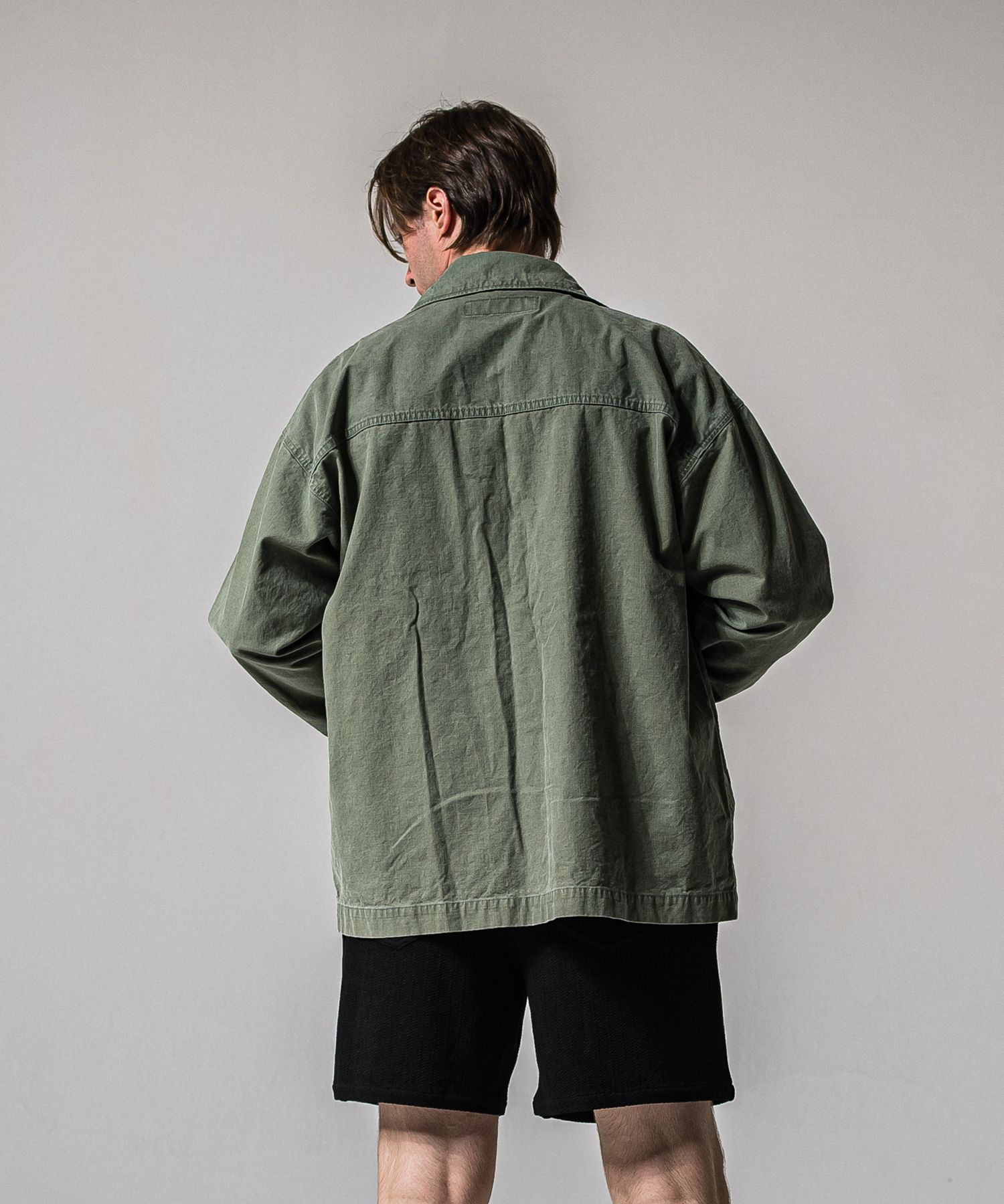 RC CAVER ALL / RC39-JK-004 / デニムカバーオール / ダックカーキ (3月中旬入荷予定)