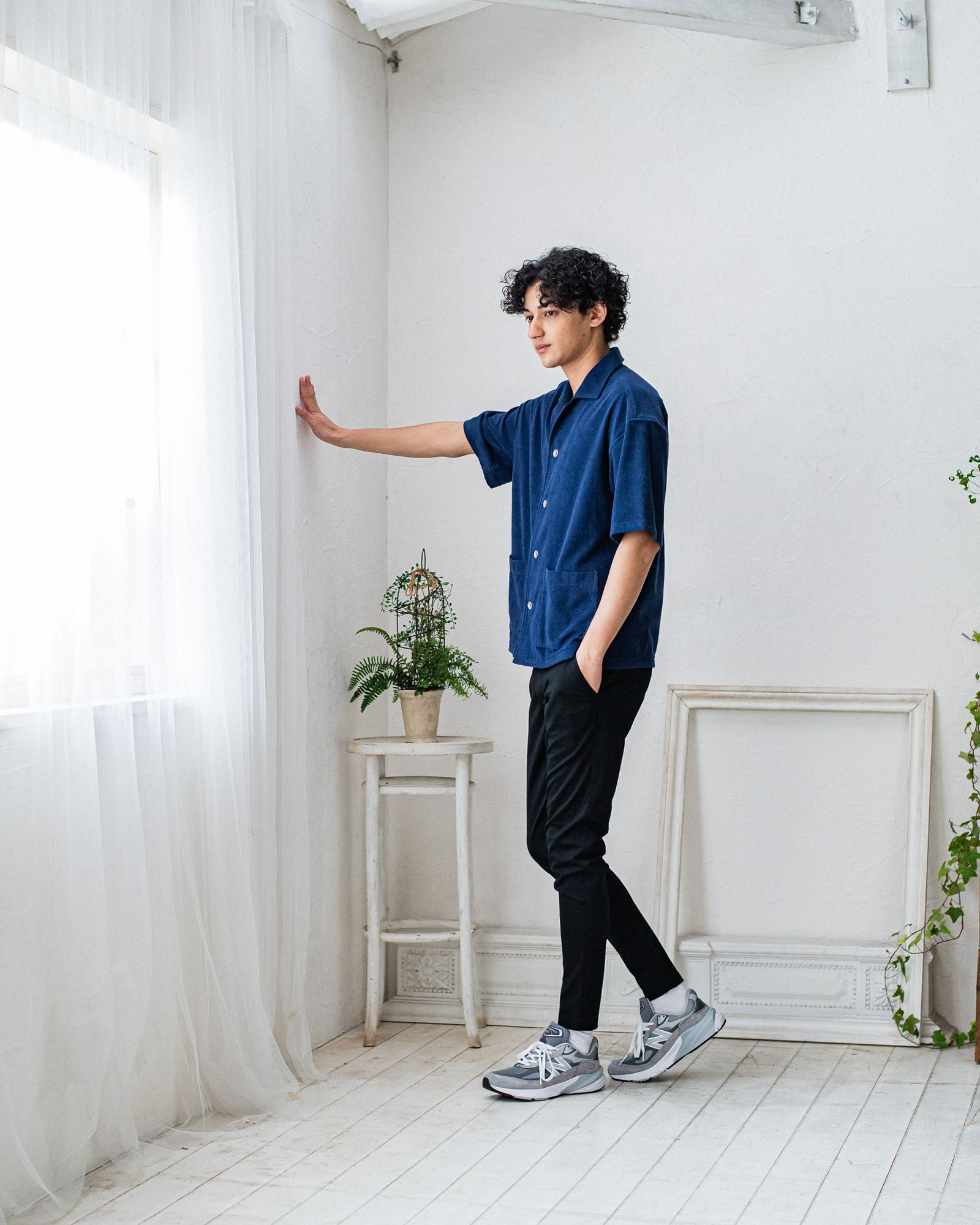 CHRIS EASY PANTS / RC32-ST-016 / イージーパンツ / ブラック