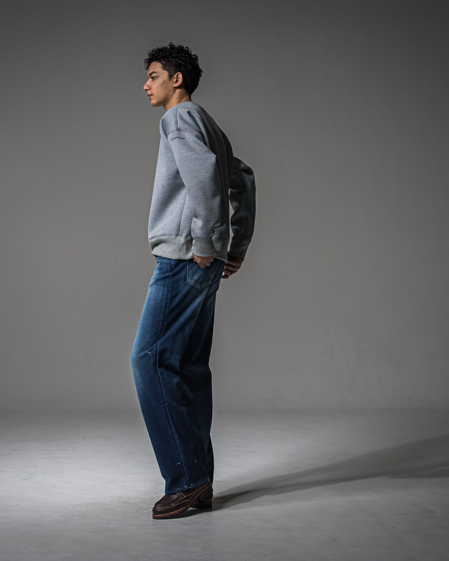KING DENIM JERSEY / RC37-ST-005 / デニムジャージ バギーワイドパンツ / ダークインディゴ