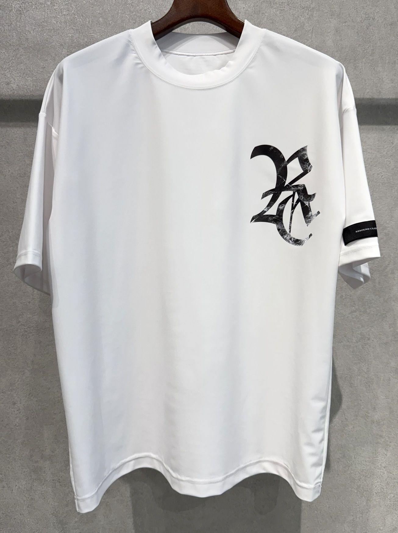 RC RUSH OVER T / RC40-T-009 / RCロゴラッシュガードビッグTシャツ / ホワイト×ブラック