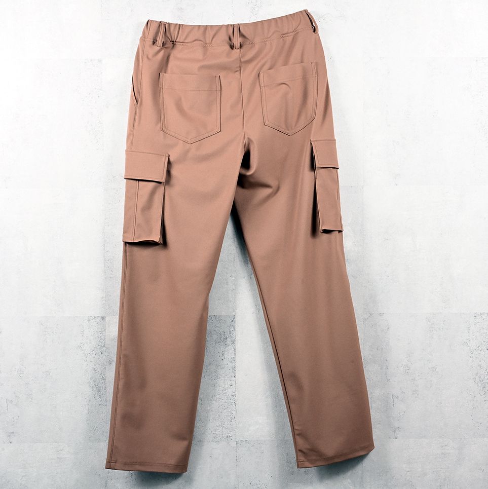 HEAD CARGO / RC41-ST-043 / カーゴセミワイドタックパンツ / ブラウン (8月中旬入荷予定)