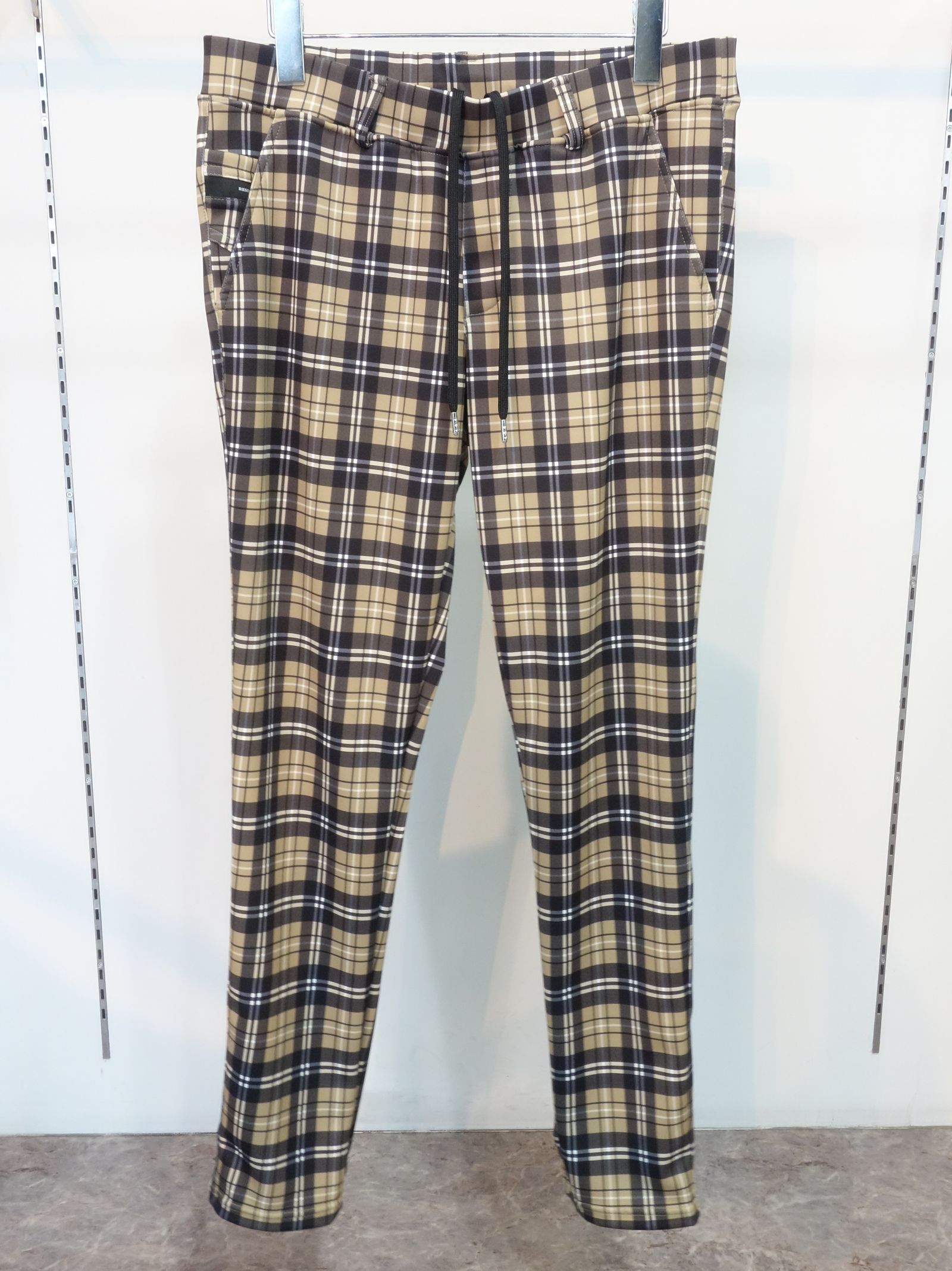 CHRIS EASY PANTS / RC23-ST-016 / チェックイージーパンツ