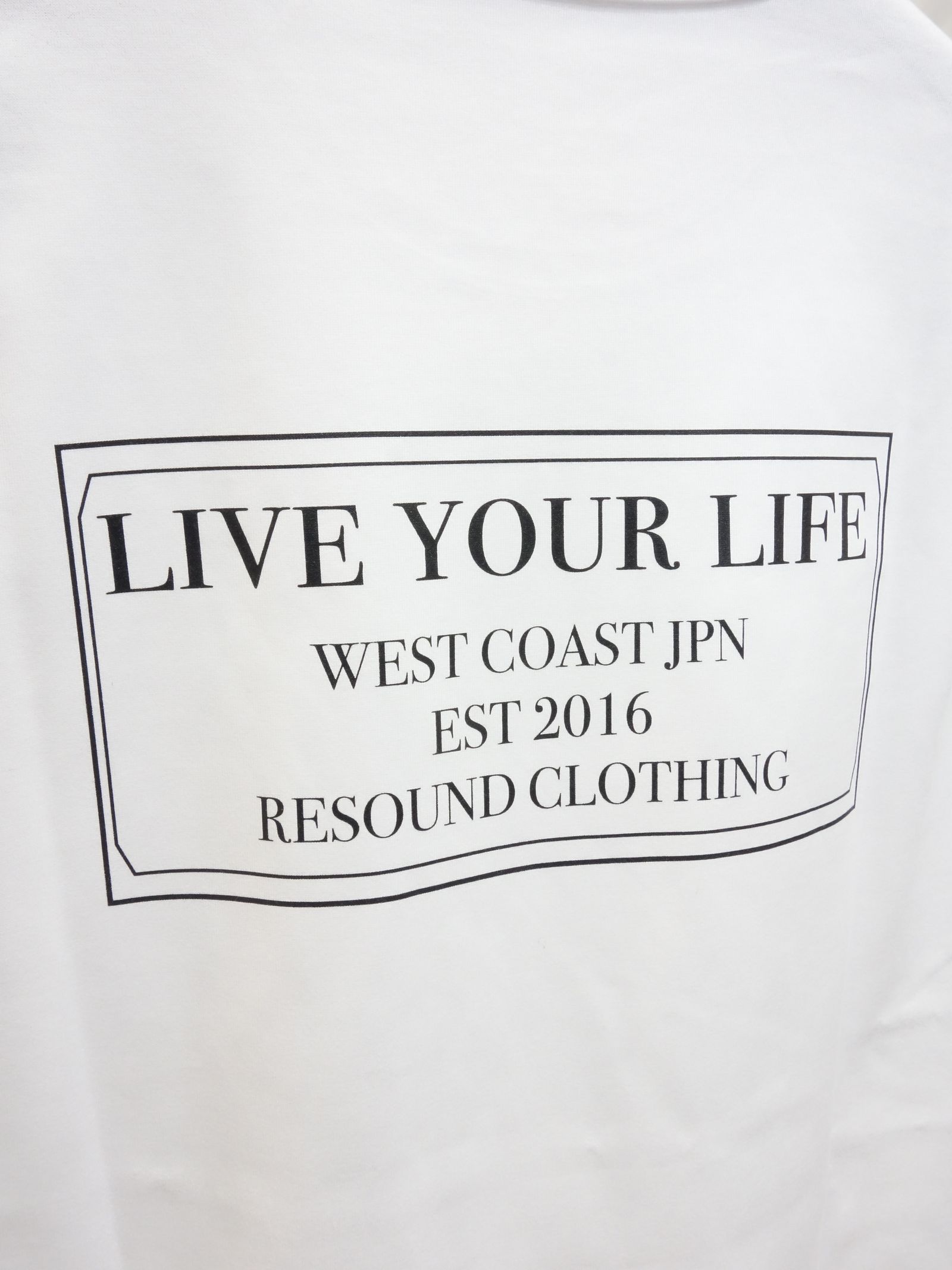 CREW ROLL UP JERSEY TEE / RC19-T-008 / プリントTシャツ ※